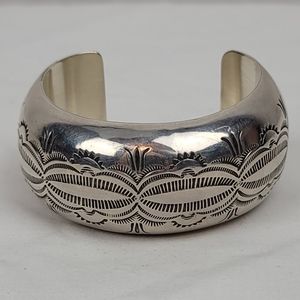 Vintage Silver Bracelet Albert Bighand